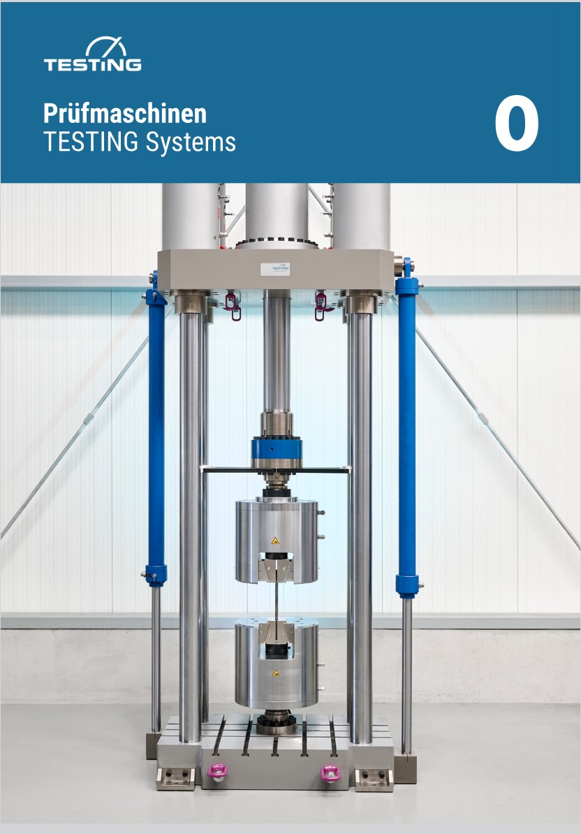 Testing Katalog Prüfmaschinen
